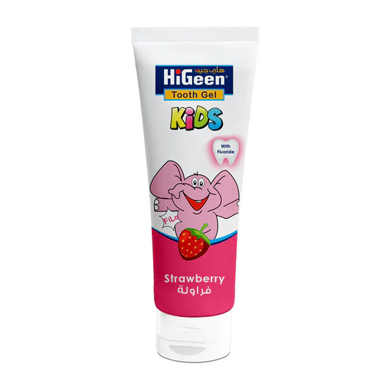 HiGeen Kids Tooth Gel 80gm. Strawberry