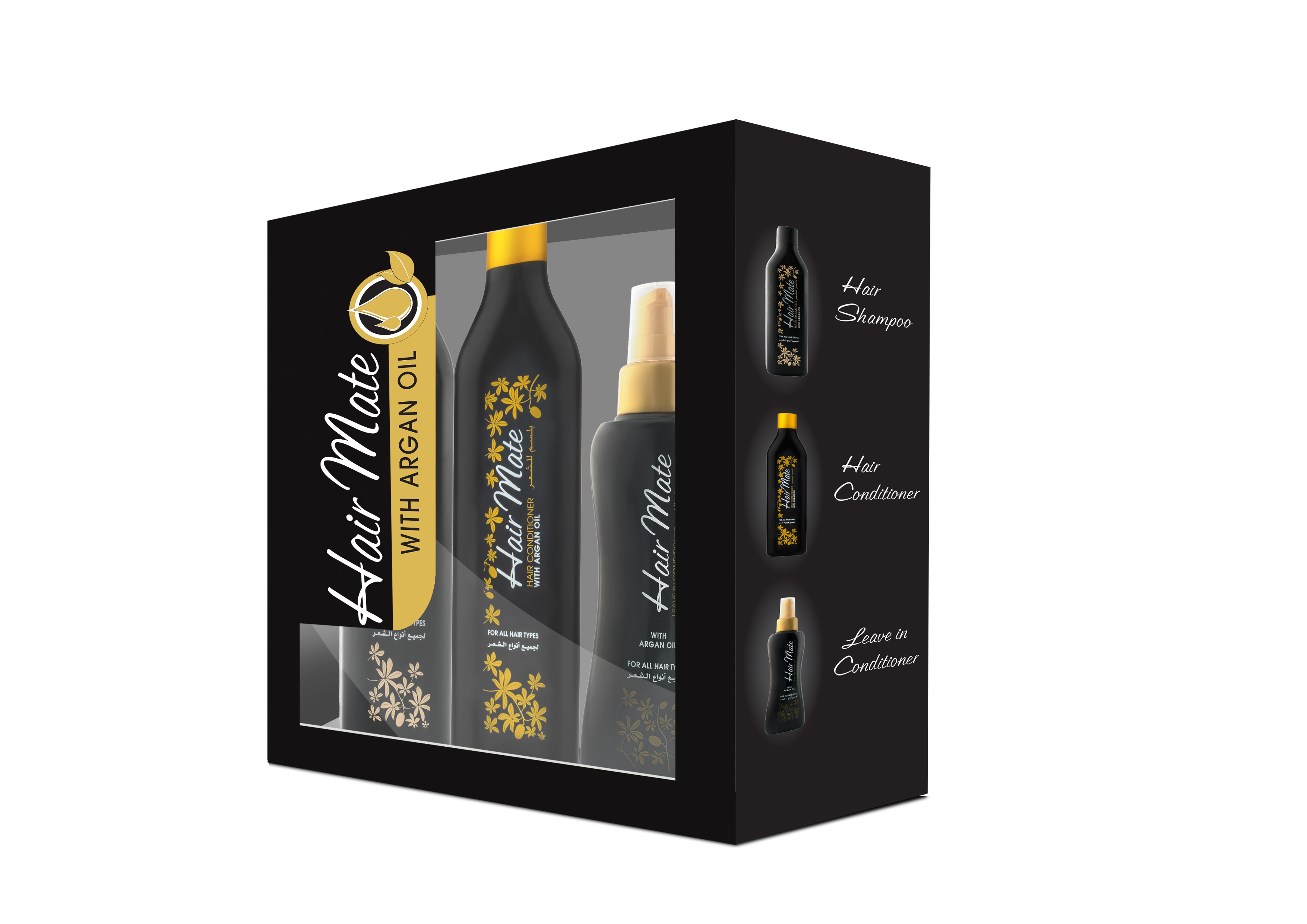 HairMate WITH ARGAN OIL Package